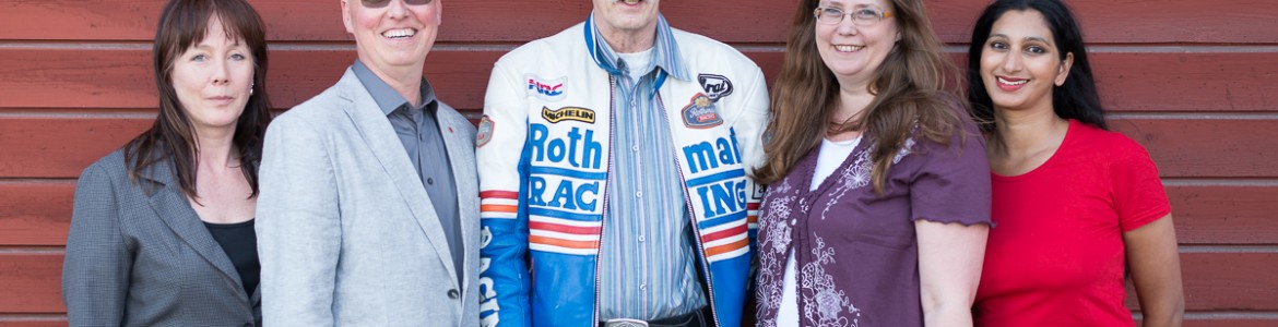 Maria, Christer, Tommy, Malin och Jaya