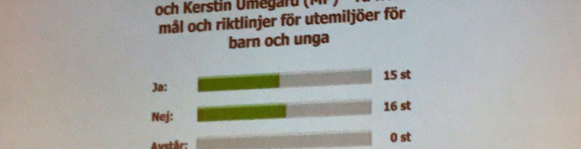 voteringsresultat