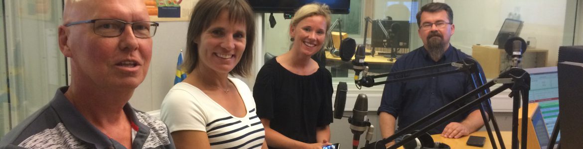 Politiker i radiostudion