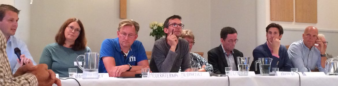 Panelen i Gredelbykyrkan