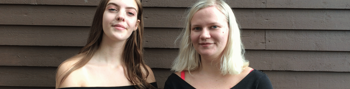 Sofia Melin och Vilma Nyman Almstedt