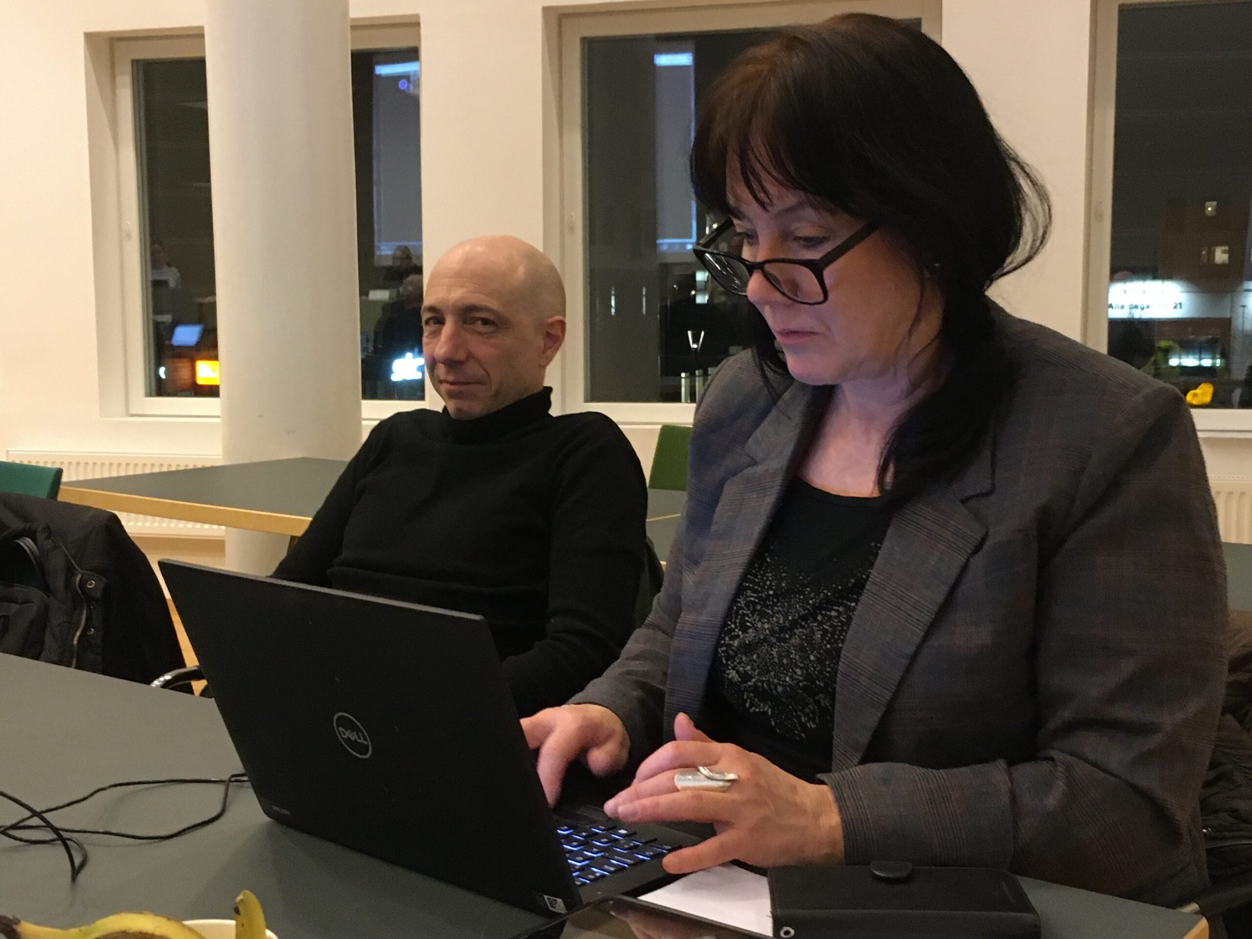 Fredrik Rosenbecker och Maria Fornemo