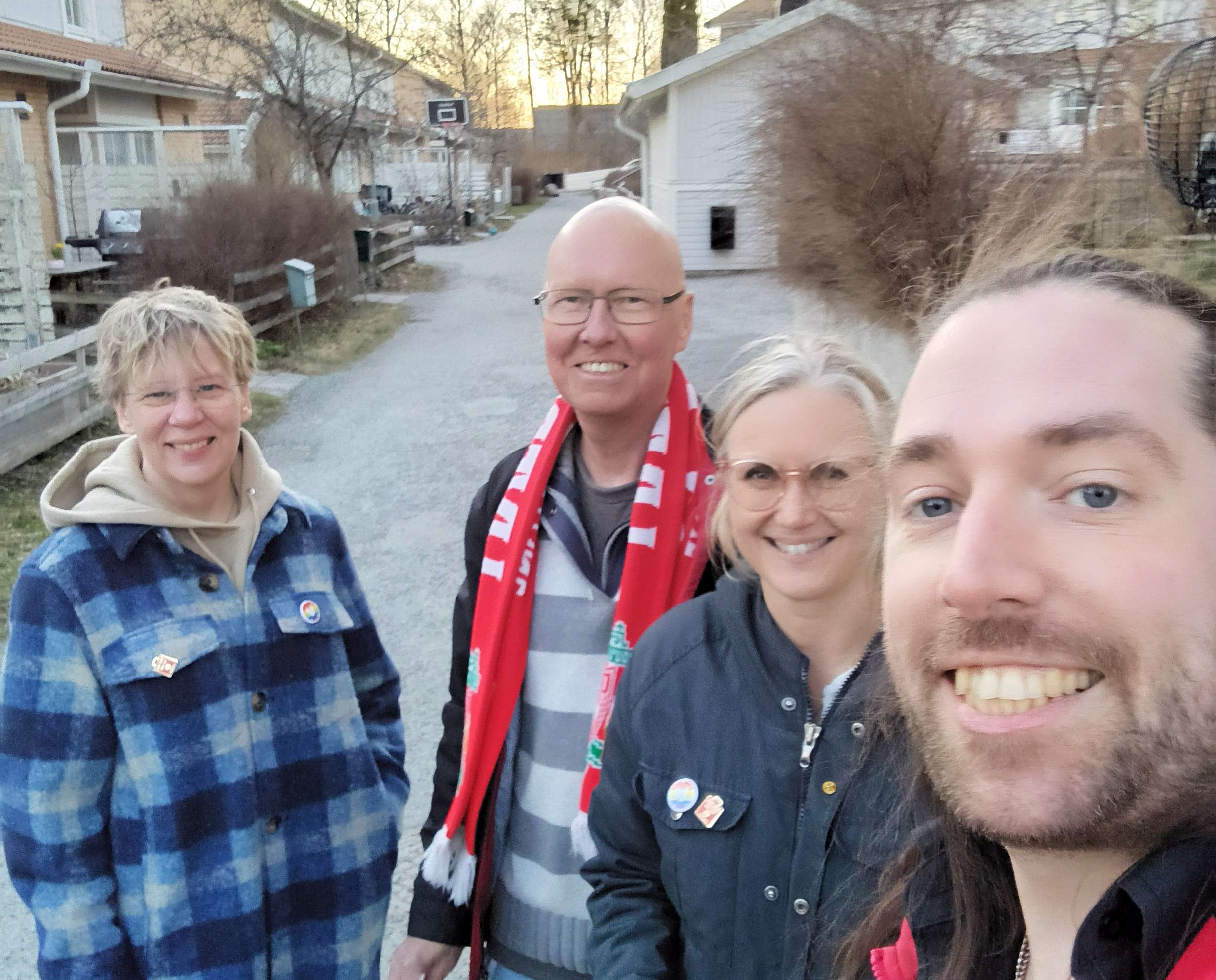 Dörrknackning 18 april