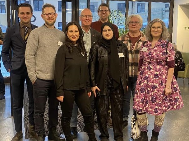 Uppsaladelegationen med ombud och ersättare