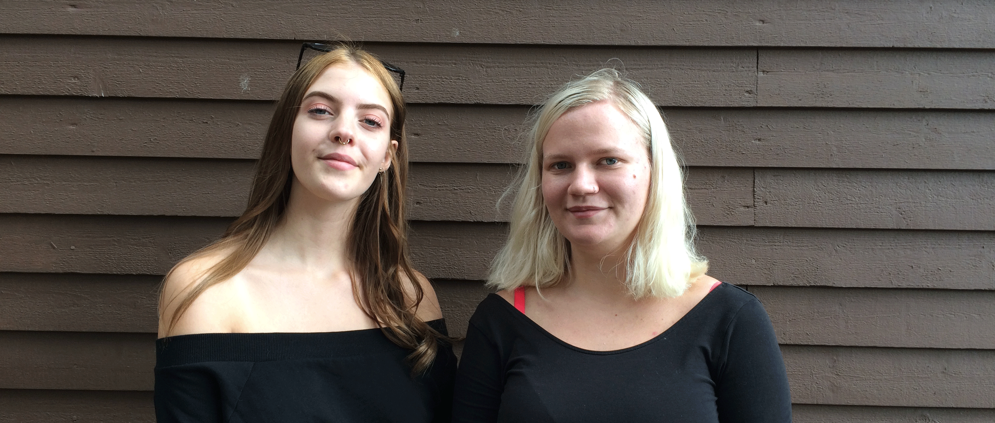 Sofia Melin och Vilma Nyman Almstedt