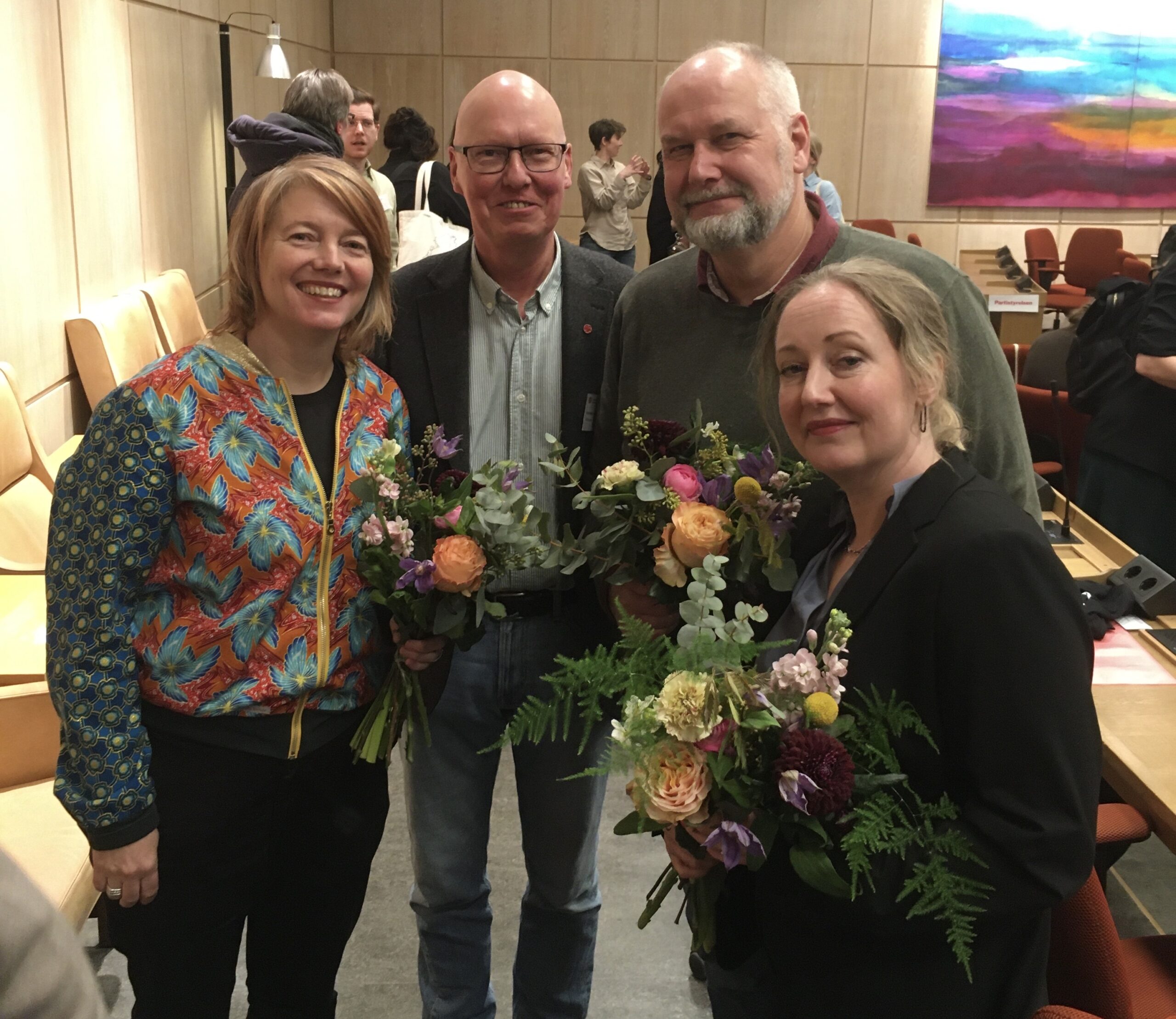 Malin, Christer, Jonas och Hanna